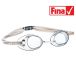Madwave Lunettes de natation Racer Transparent, Gris
