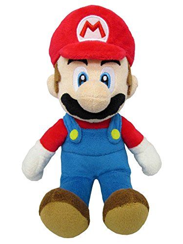 Sanei Super Mario All Star Collection 9.5" Mario Pluche, Small