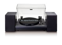 Lenco LS-300 - Draaitafel met Bluetooth, 2 Speakers, Auto-stop - Zwart