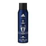 adidas UEFA Champions League Goal Edition Deo Body Spray, 48H deodorant-bescherming, groene fougère geur met natuurlijke etherische oliën voor mannen, 150 ml