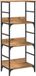 vidaXL Boekenkast 50x33x117,5 cm bewerkt hout artisanaal eikenkleur