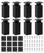 Set de 8 pieds de meuble réglables pour meubles