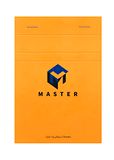 Calligraphe 10706C Pak met 10 Master Schrijfblokken Kopgeniet Oranje