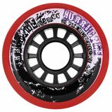 Powerslide Hurricane 85 Wiel 4 Eenheden Rood 76 mm