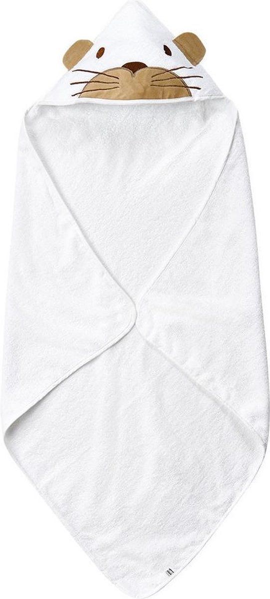 Pippi Badcape 83 x 83 cm - Wit