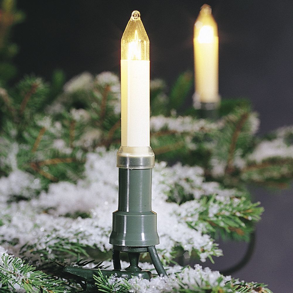 Konstsmide Lichtdecoratie ketting - 16 LED lampen - Groen - IP44 - Warm wit