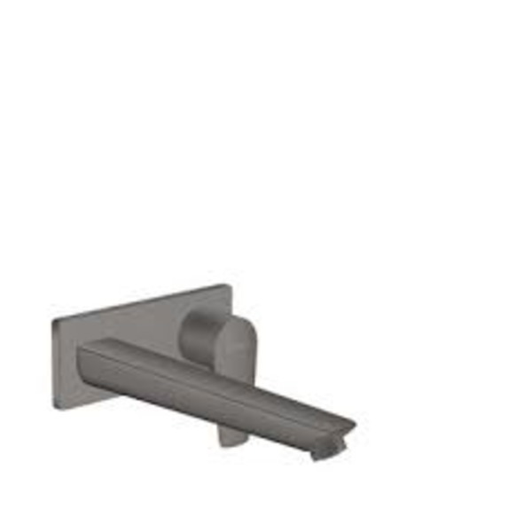 Hansgrohe Talis e afdekset wastafelkraan 22,5cm brushed black chrome 71734340