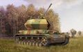 Trumpeter German 3.7 cm Flak 43 Flakpanzer IV Ostwind Model Kit