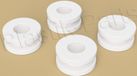 Set de 4 rouleaux de roulement pour porte de serre, grand format. Pièce de rechange pour porte de serre