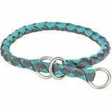TRIXIE Cavo Halsband Hond Halfslip Aqua / Grafiet Grijs 35-41x1.2 cm