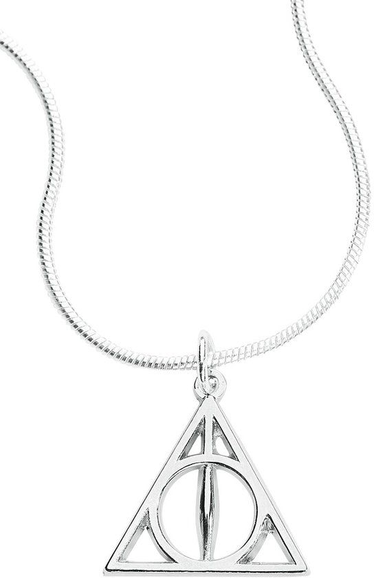 Harry Potter Deathly Hallows Unisex Halsketting - Messing - Standard