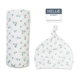 Mary Meyer LJ652 wikkeldoek Inbakerdoek Blauw, Wit