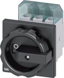 Siemens Lastscheidingsschakelaar Zwart 3-polig 16 mm² 25 A 690 V/AC 3LD21030TK51