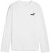 Puma Ess No. 1 Logo T-shirt à manches longues B - Blanc - Enfants - Taille 164