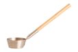 Rento Sauna pollepel Champagne Aluminium, Bamboo
