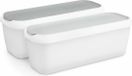 Springlane Set conteneur à glace - Gris - conteneurs de conservation de glace 1L