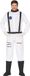 FIESTAS GUIRCA Astronaut Arnold - Heren Jumpsuit - Wit / Beige - Polyester