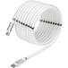 Renkforce TO-6886785 câble USB USB 2.0 fiche USB-C, fiche USB-C 2,00 m Blanc