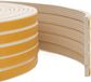 vidaXL Zelfklevende raamdichting Wit 8 x 3 mm 12 m EPDM-schuin