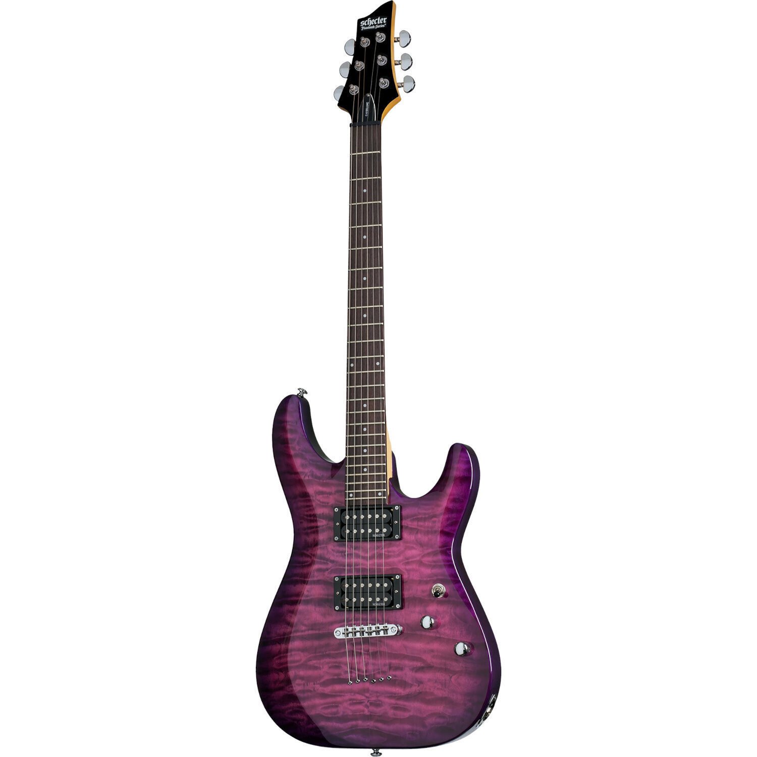 Schecter C-6 Plus Electric Magenta