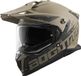 Bogotto FG-601 Duo Bruin Fiberglas Enduro Helm - Helm