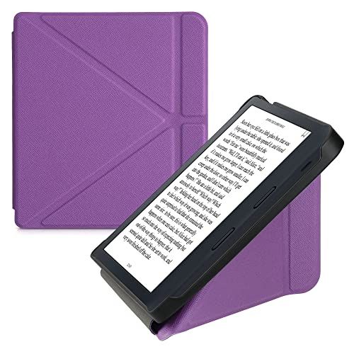 kwmobile hoes compatibel met Kobo Libra 2 - Hoesje voor ereader in paars
