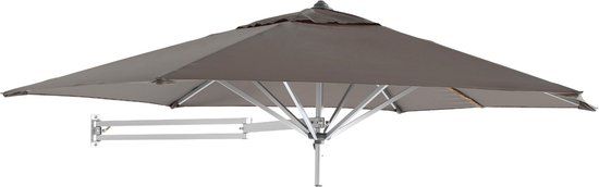 Easysol Hexagonale Parasoldoek - Ø 250 cm - Taupe