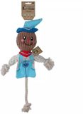 Hofman Animal Care Garden Paws Trektouw M - Extra Stevig Hondentouw - Hondenspeelgoed - Scarecrow Calvin Crow