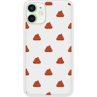 Apple Siliconen hoesje compatibel met iPhone 12 Mini Poo