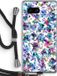 Case Company - Google Pixel 7A Case with Cord - Hibiscus Flowers - Black Cord - Back Cover