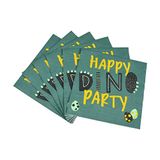 Homéa 20 papieren servetten, 3-laags, 33 x 33 cm, Happy Dino