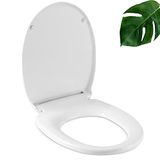WC-bril voor het gezin, toiletdeksel, zitkussen, schokabsorberend, PP-materiaal, eenvoudig te installeren en te reinigen