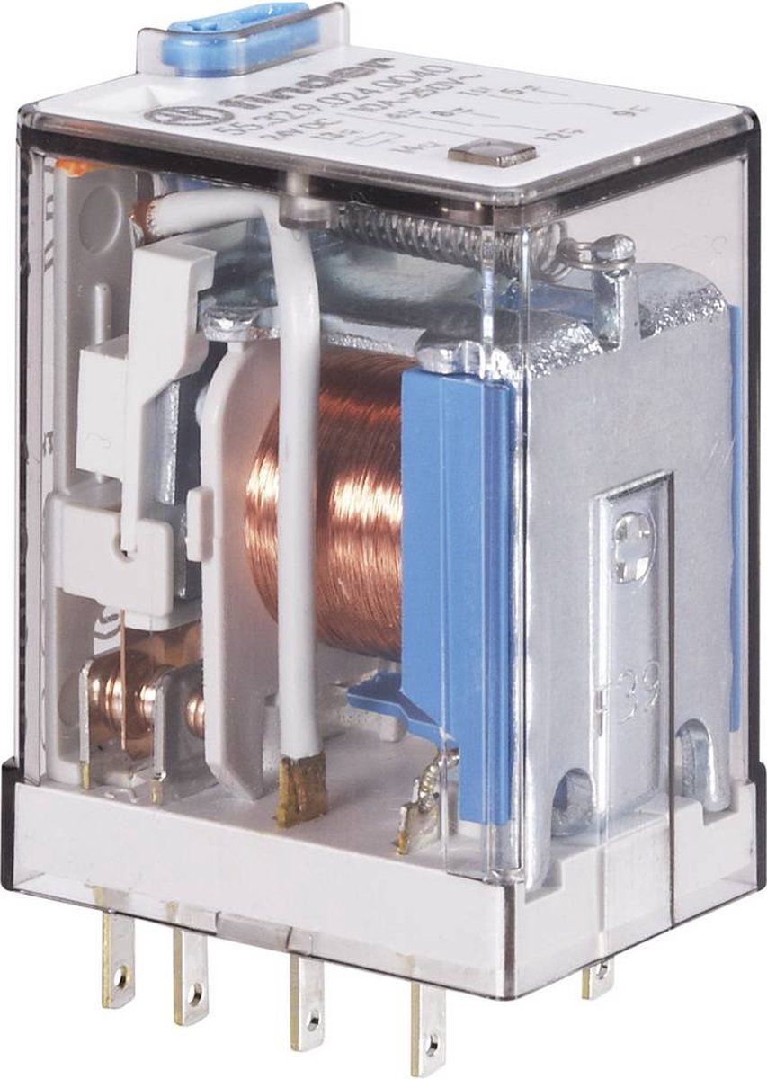 FINDER 55.34.9.012.0040 Steekrelais 12 V/DC 7 A 4x wisselcontact 1 stuk(s)