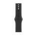 Apple Watch Band - Sportbandje - 46 mm - Zwart - Extra large