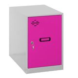 SimonRack Spind, metaal, grijs/roze, 475 x 400 x 500 cm
