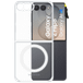 Mobilize PC Back Cover Transparant Magnetisch Samsung Galaxy Z Flip 8