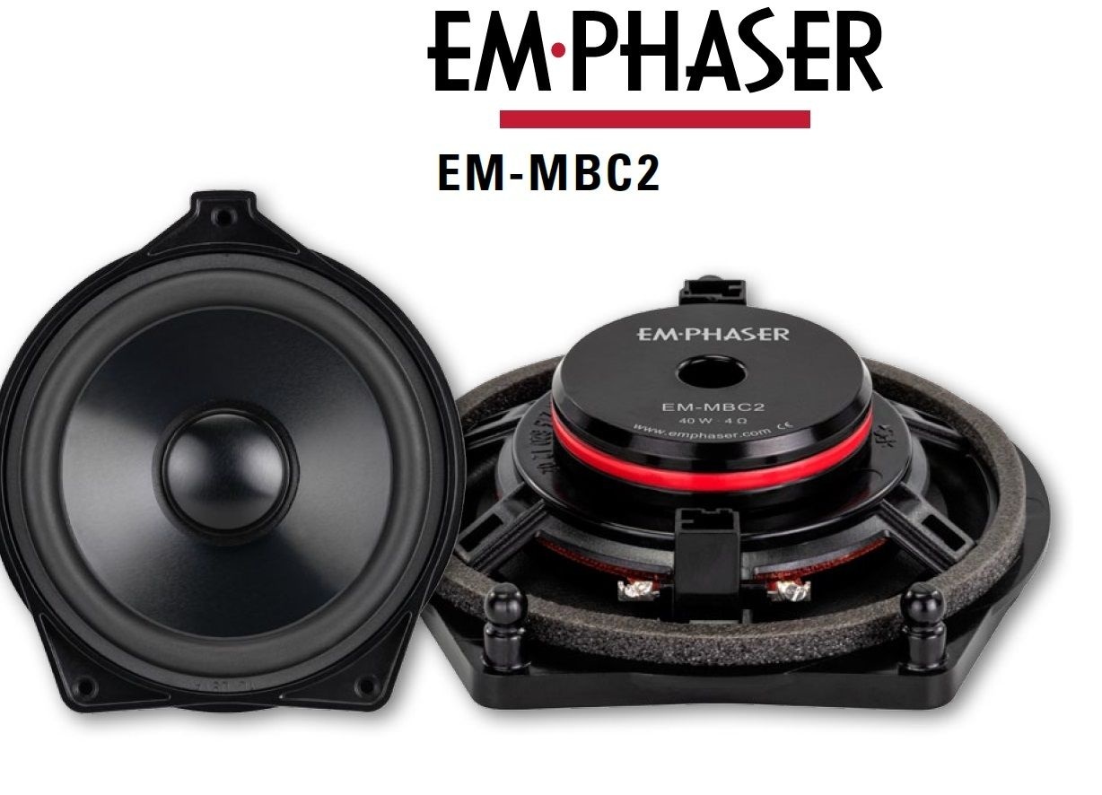 Emphaser Emphaser EM-MBC2 - Middenluidspreker - 10 cm - Mercedes - 40 Watt RMS