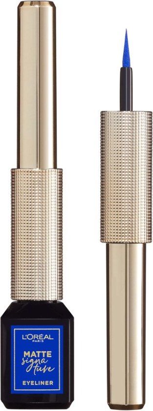 L'Oréal Paris Matte Signature Eyeliner - 02 Blue - Waterproof