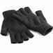 Beechfield Top Tex Group Sprl Vingerloze handschoenen grijs L/XL