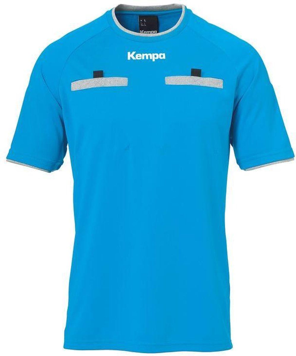 Kempa Scheidsrechter Shirt Blauw Maat XL