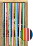 Rideau anti-mouches - 100x200 cm - Multicolore