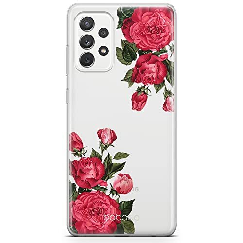 ERT GROUP ERT GROUP mobiel telefoonhoesje voor Samsung A73 5G origineel en officieel erkend Babaco patroon Flowers 007 optimaal aangepast aan de vorm van de mobiele telefoon, gedeeltelijk bedrukt