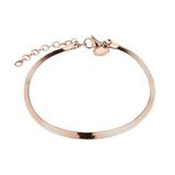 Liebeskind dames edelstaal roségoud minimalistische armband