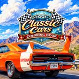Cool Classic Cars Coloring Book