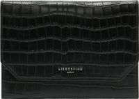LIEBESKIND BERLIN Lora Croco Pouch Black