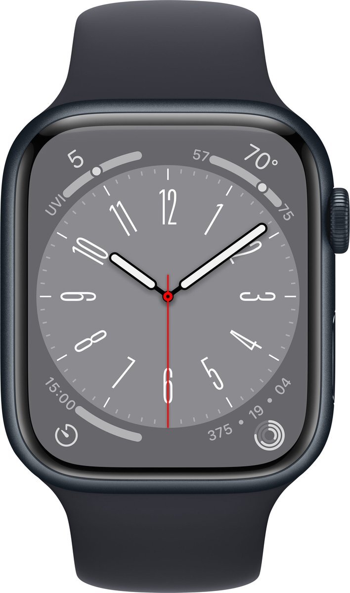 Apple Watch Series 8 zwart
