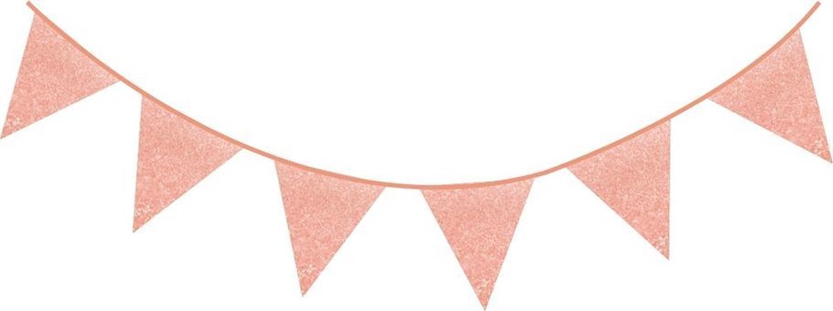 Haza Rosé Goud Glitter - 6 Meter rose goud