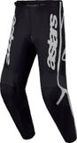 Alpinestars Fluid Apex V2 Motocrossbroek - Zwart/zilver - Maat 30