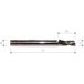 Mtec Mtec502.45 - Fraises Hélicoïdales En Hw Négatives Z1 - Mobiltecnica .45_d16 | Lu 72 | Ds16 | Lt130 | Z1 | Neg | Dr