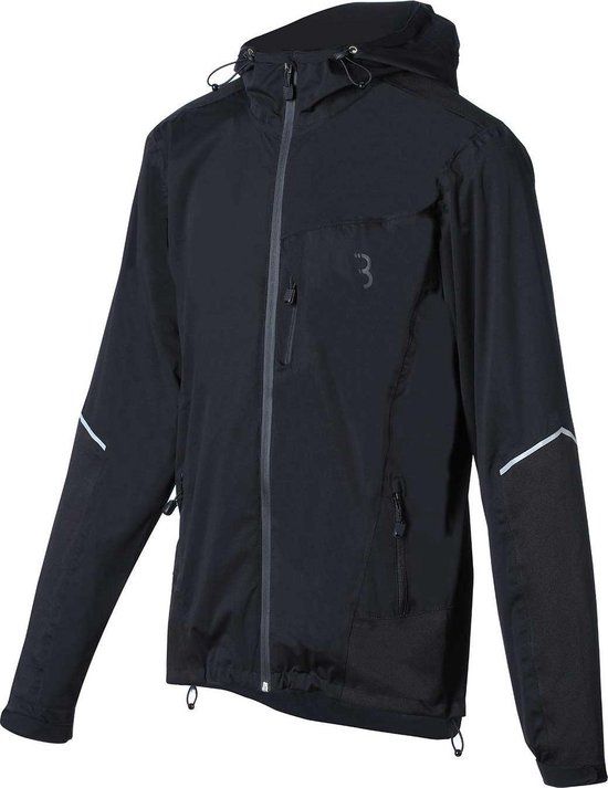 BBB Cycling DeltaShield Fietsjas BBW-268 - Zwart - Maat XL - Unisex - Winddicht - Waterdicht